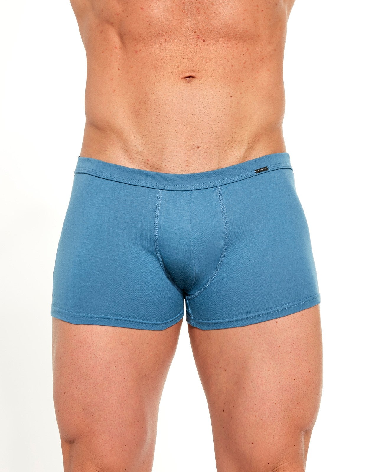 Boxer in cotone elasticizzato - Authentic Perfect Mini - 223 - Blu mezzanotte.