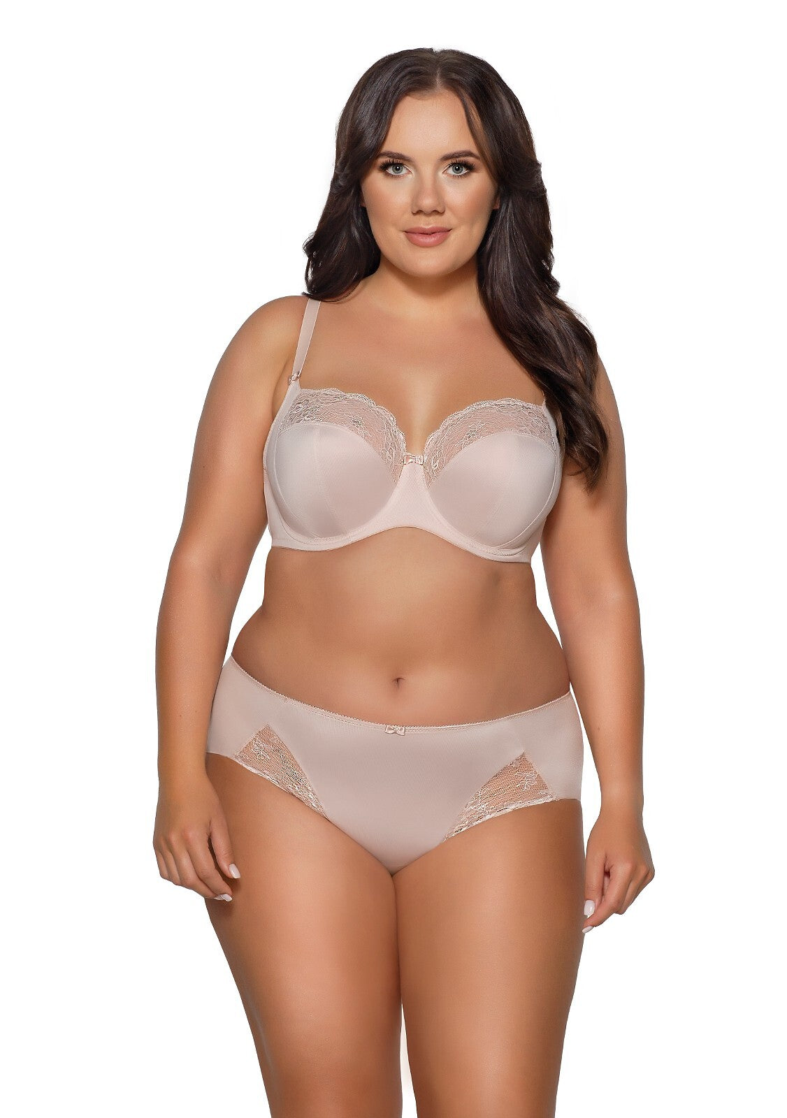 Reggiseno non imbottito con ferretto - Azalea - Beige - 2111.