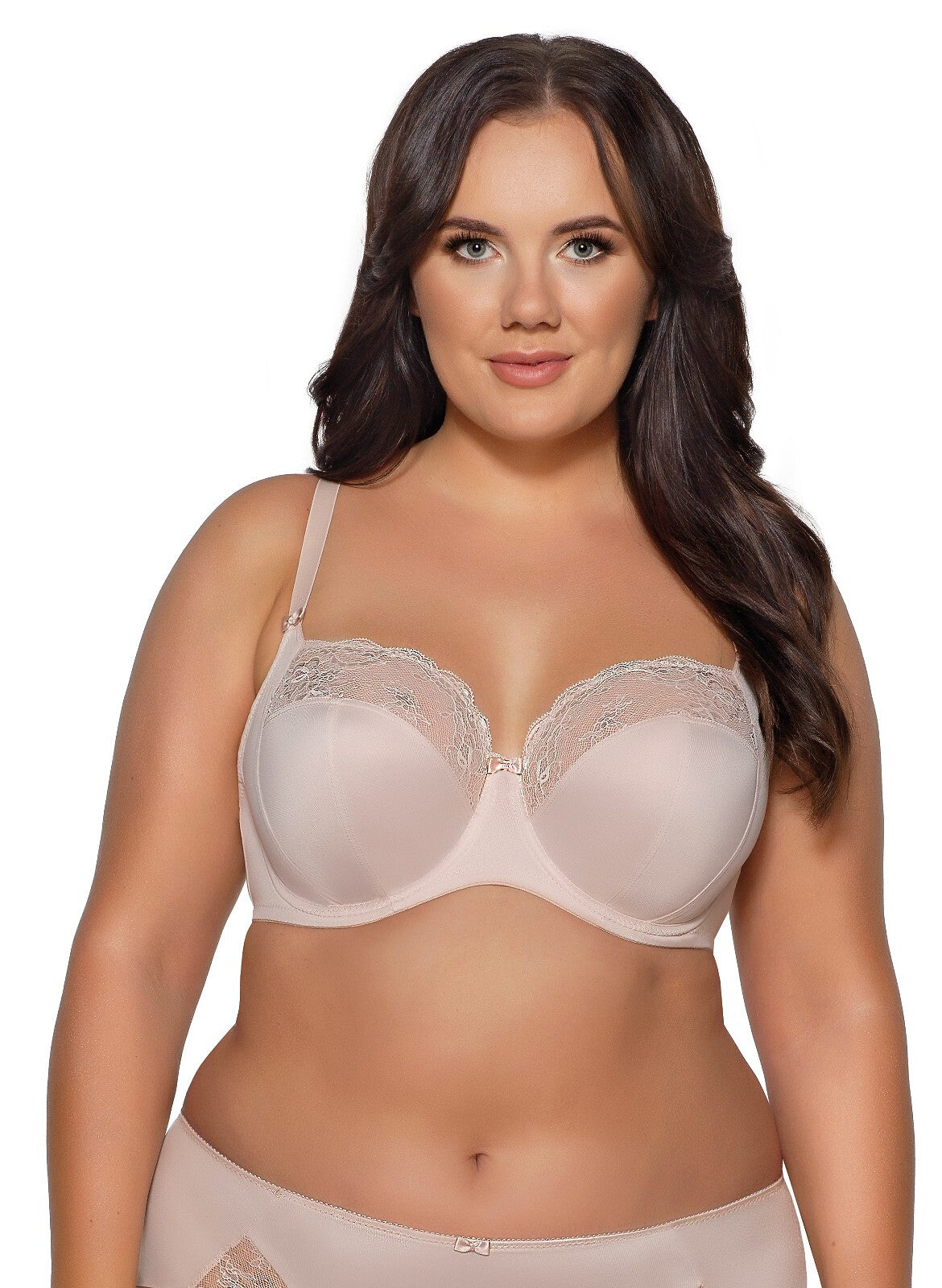 Reggiseno non imbottito con ferretto - Azalea - Beige - 2111.