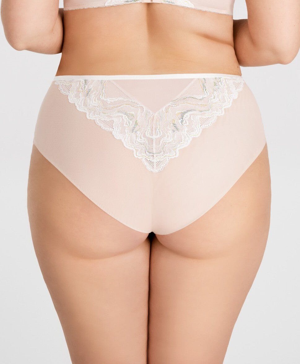 Slip donna in pizzo - MARBLE DREAM - taglie dalla M alla 4XL.