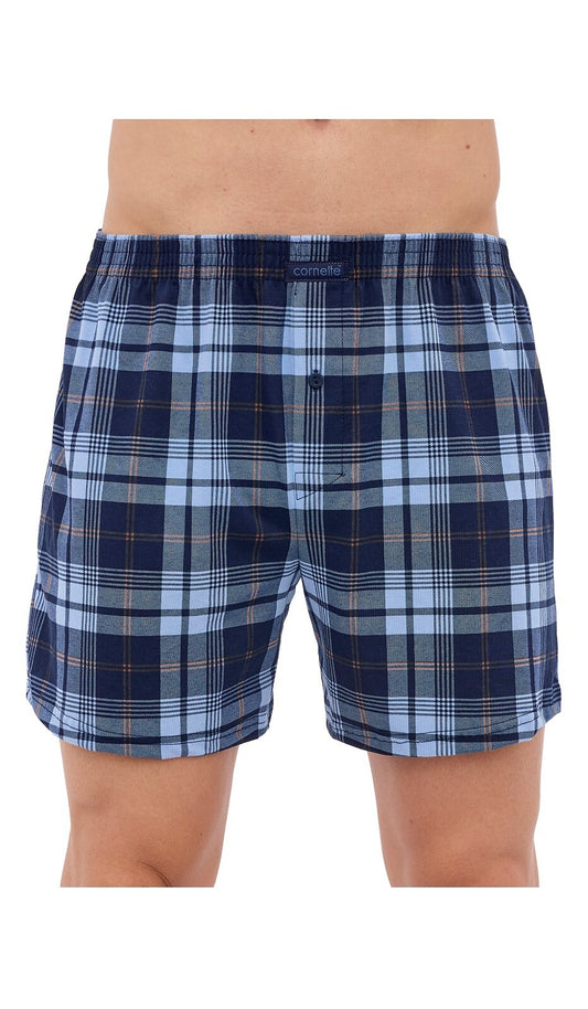 Boxer uomo ampio con bottoni 100% cotone - CLASSIC COMFORT - 294.