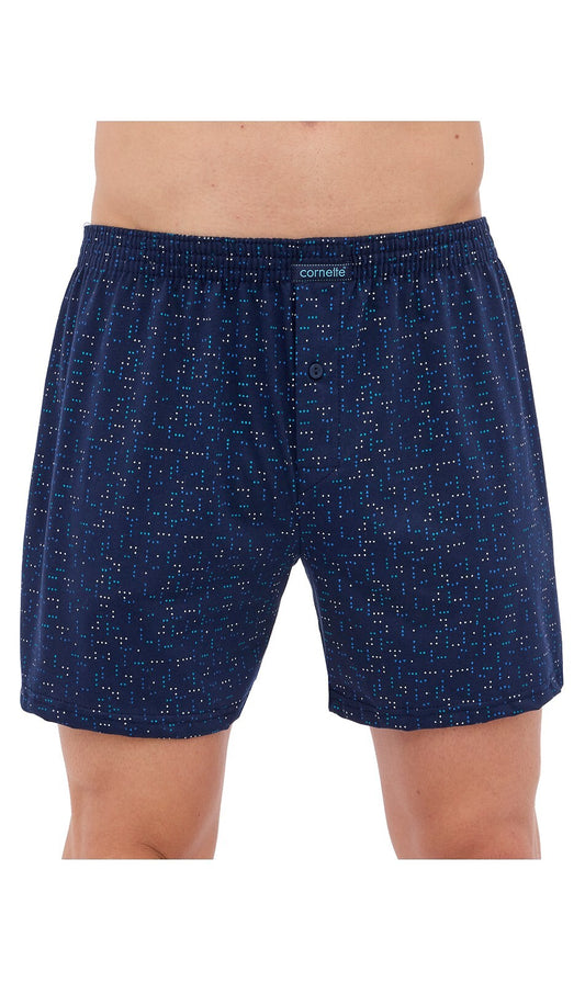 Boxer uomo ampio con bottoni 100% cotone - CLASSIC COMFORT - 285.