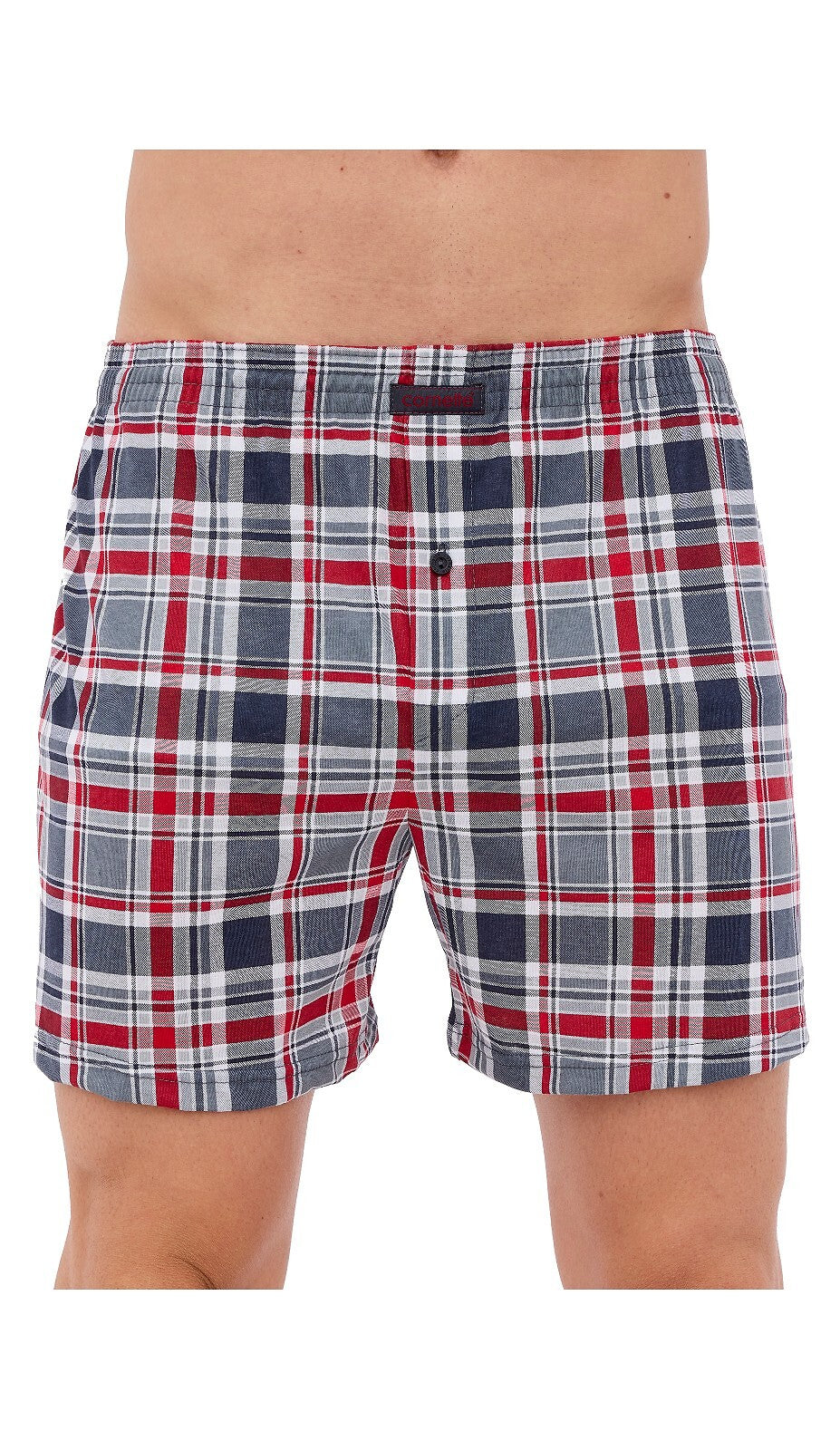 Boxer uomo ampio con bottoni 100% cotone - CLASSIC COMFORT - 290.