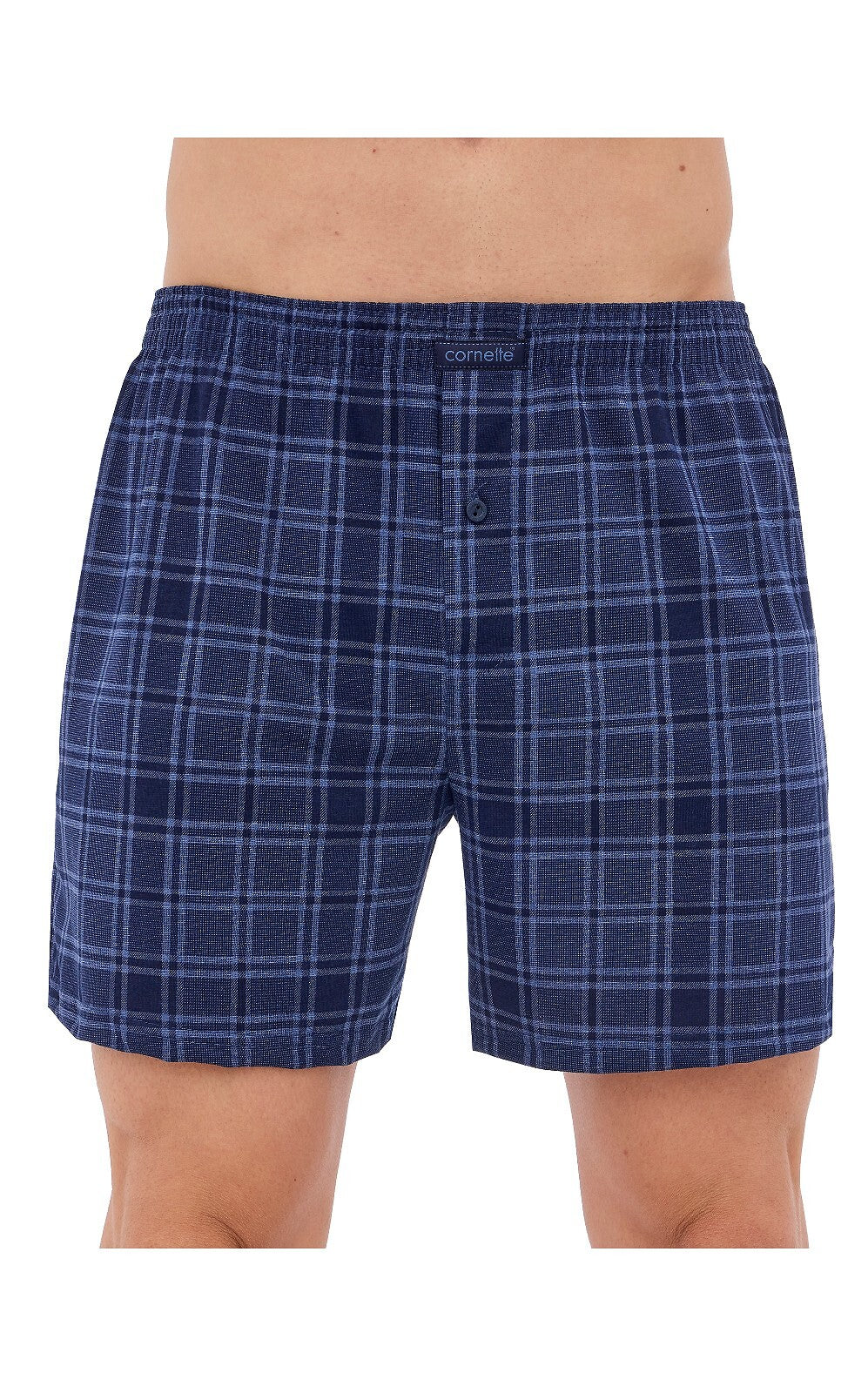 Boxer uomo ampio con bottoni 100% cotone - CLASSIC COMFORT - 288.