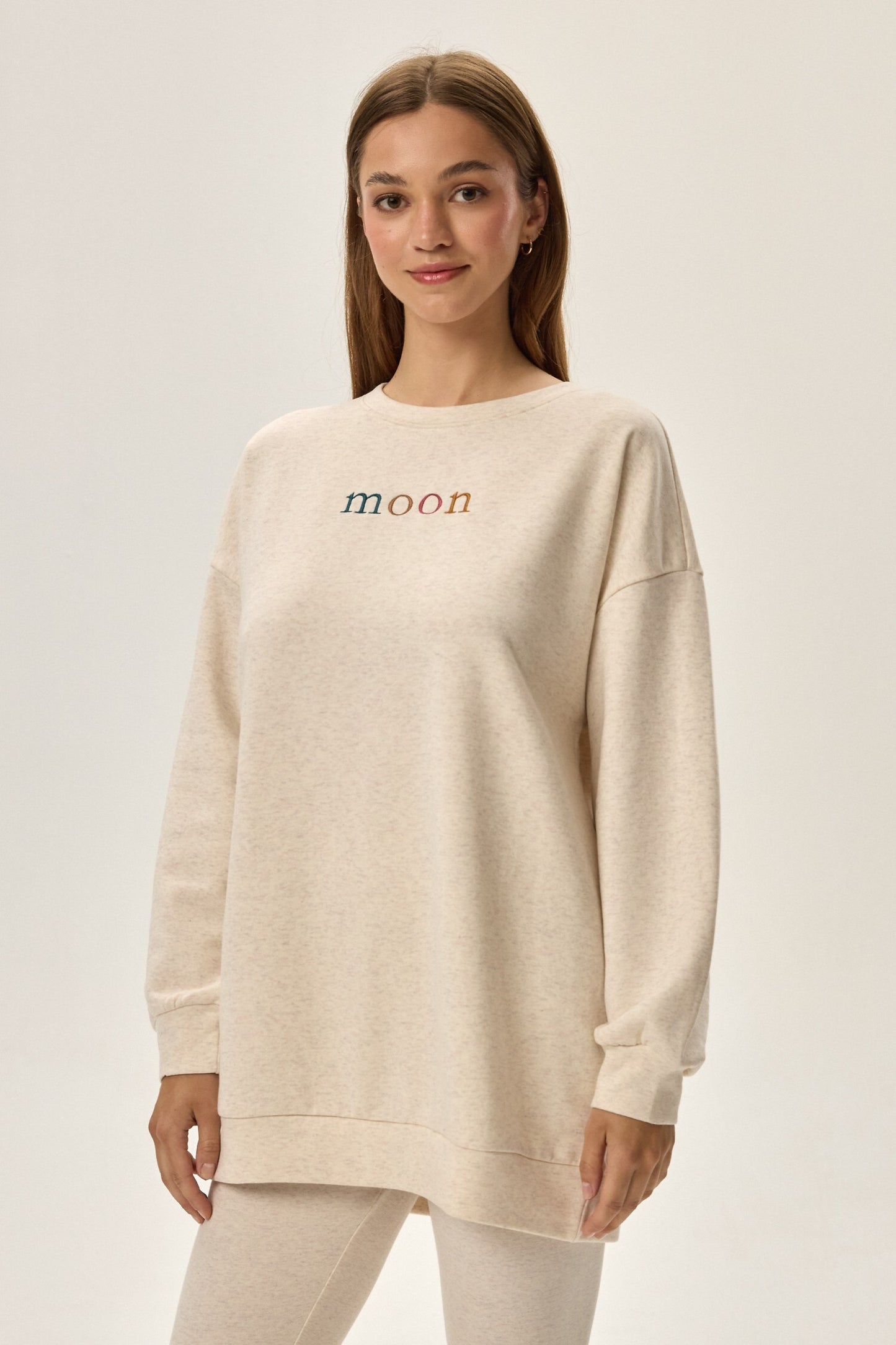 Pigiama/Homewear composto da maxi felpa e leggings - MOON - 41870.