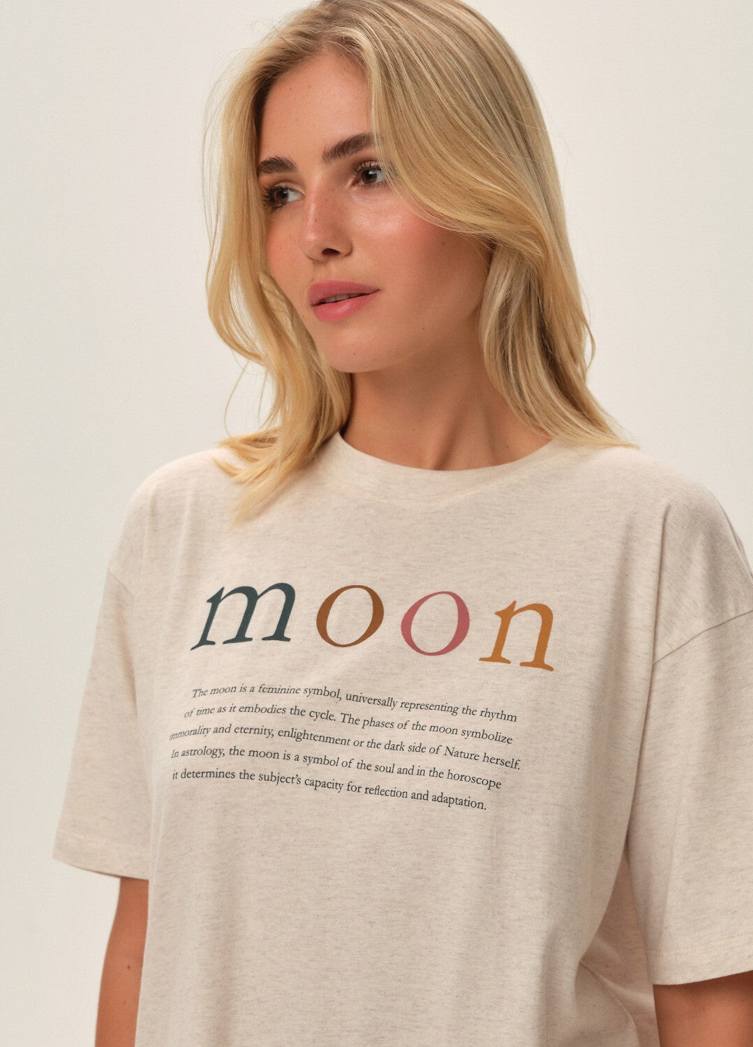 Pigiama/Homewear da donna in cotone elasticizzato - MOON - 41888.