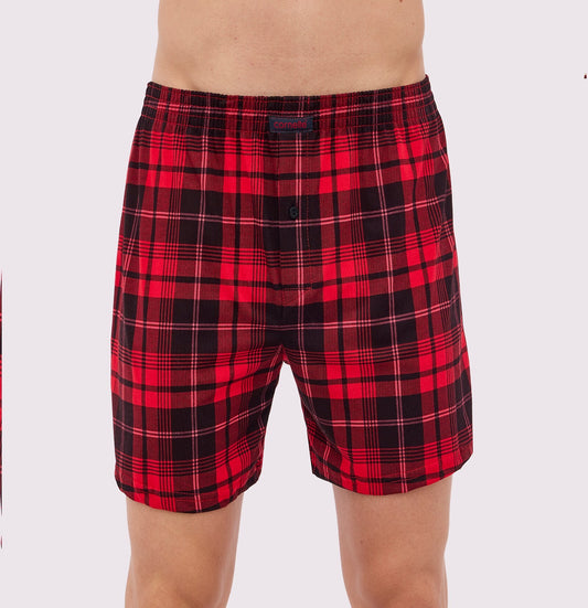 Boxer uomo ampio con bottoni 100% cotone - CLASSIC COMFORT - 295.