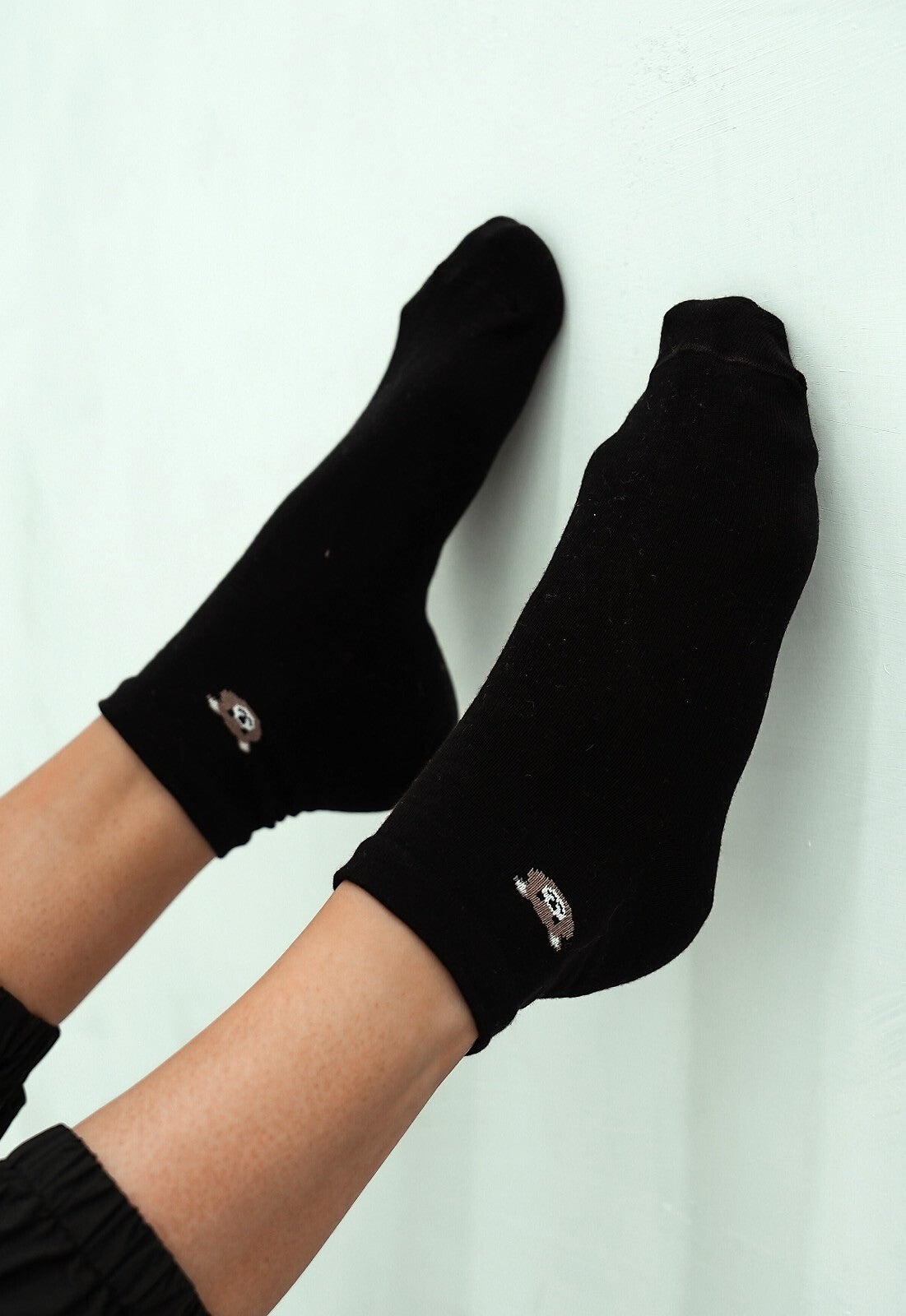 Women's short socks - 0200-015 - Teddy Bear