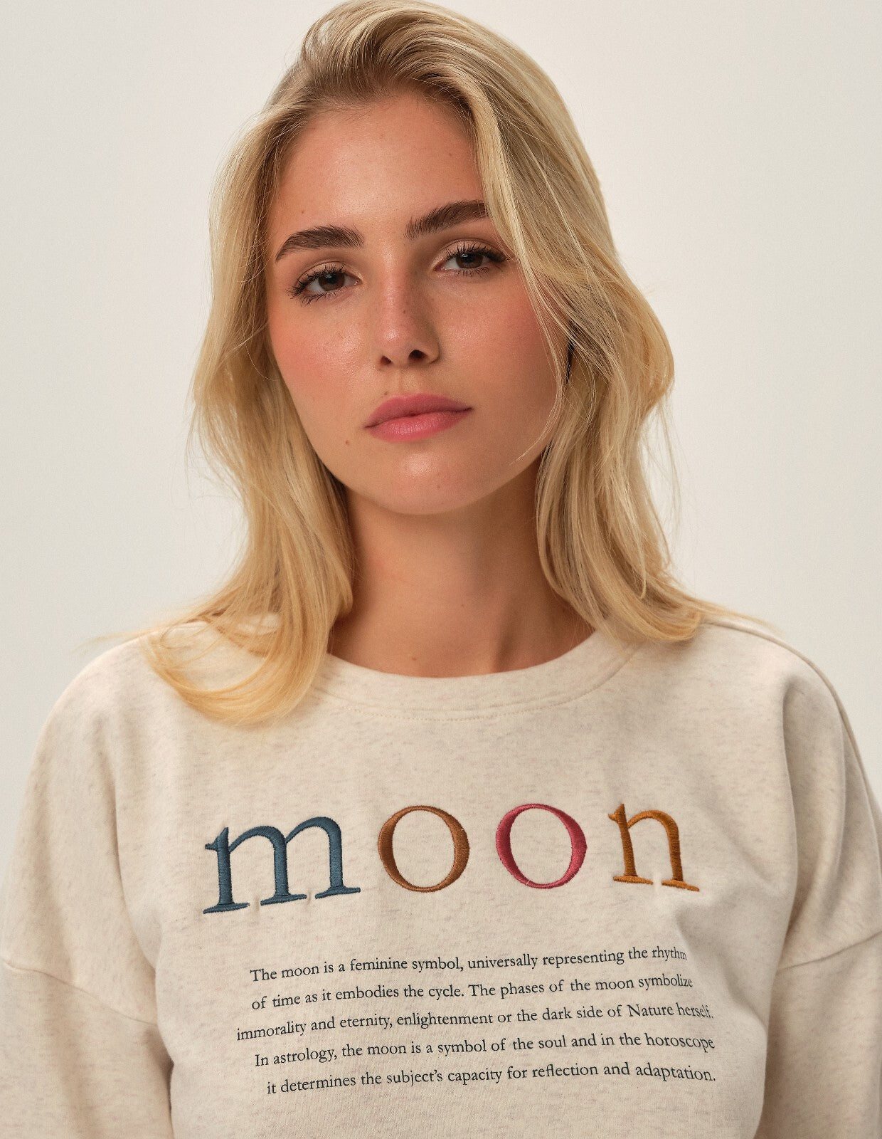 Pigiama/homewear in cotone felpato - MOON - 41887.