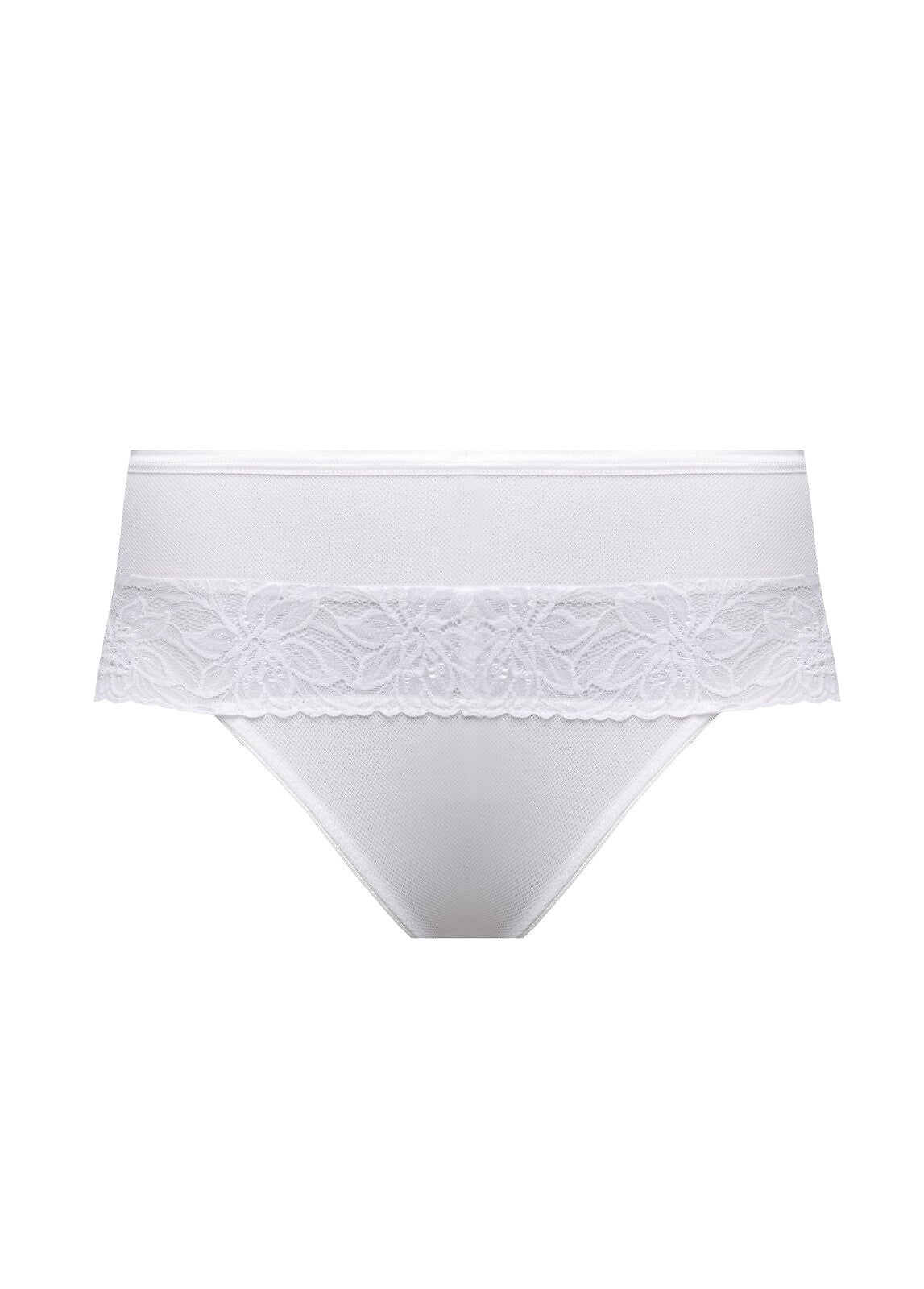 Slip in pizzo da donna - LAURA - Bianco.