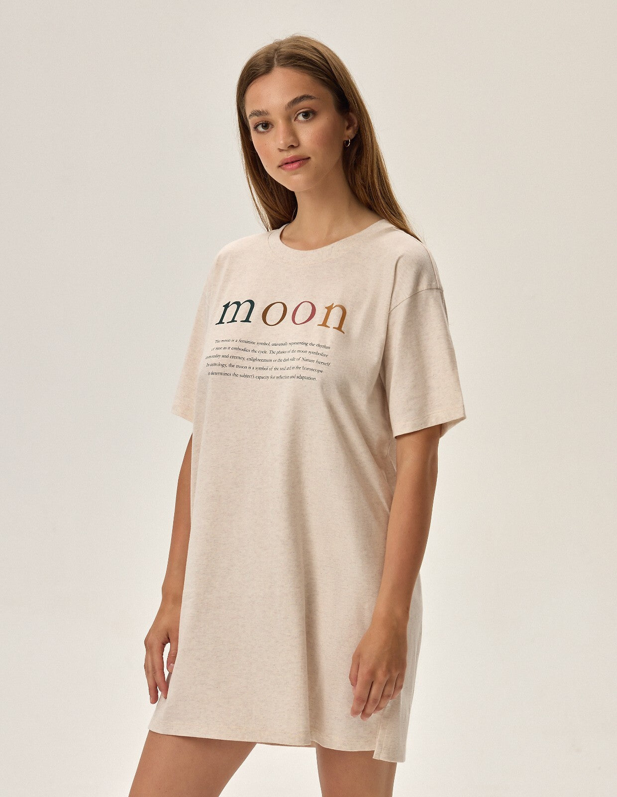 Camicia da notte donna - MOON - Fune.