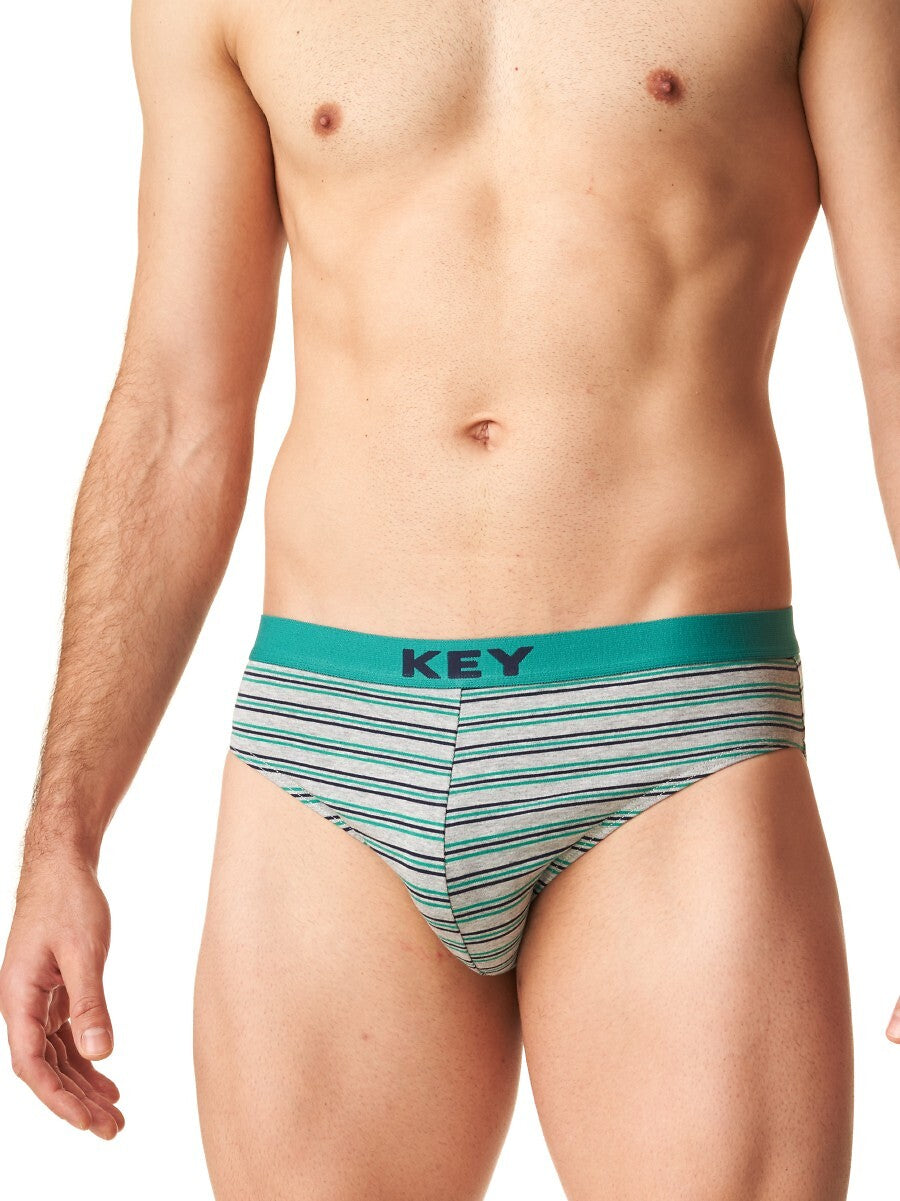 Slip da uomo in morbido cotone, progettati per offrire comfort e aderenza perfetta. Dotati di una larga fascia elastica in vita, garantiscono una vestibilità comoda per tutto il giorno. Il design a righe dona uno stile classico e moderno. Confezione da due slip, ideali per un look casual e confortevole.