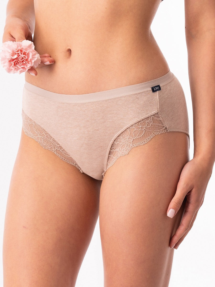 Slip donna in cotone elasticizzato di alta qualità -  LPC 200 - Confezione da 2 Pezzi.