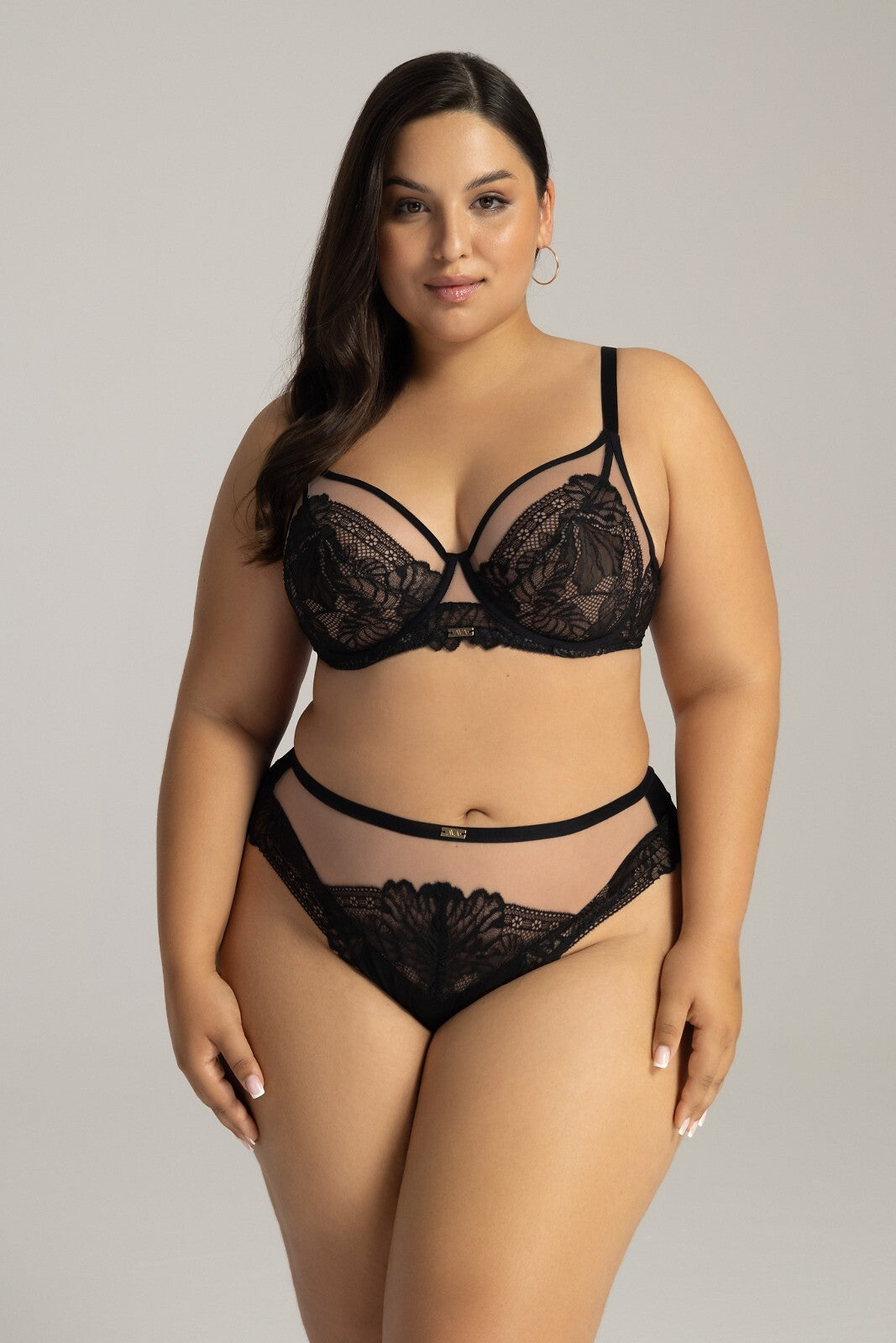 1-Biustonosz soft bralette Ava 2146 black-1