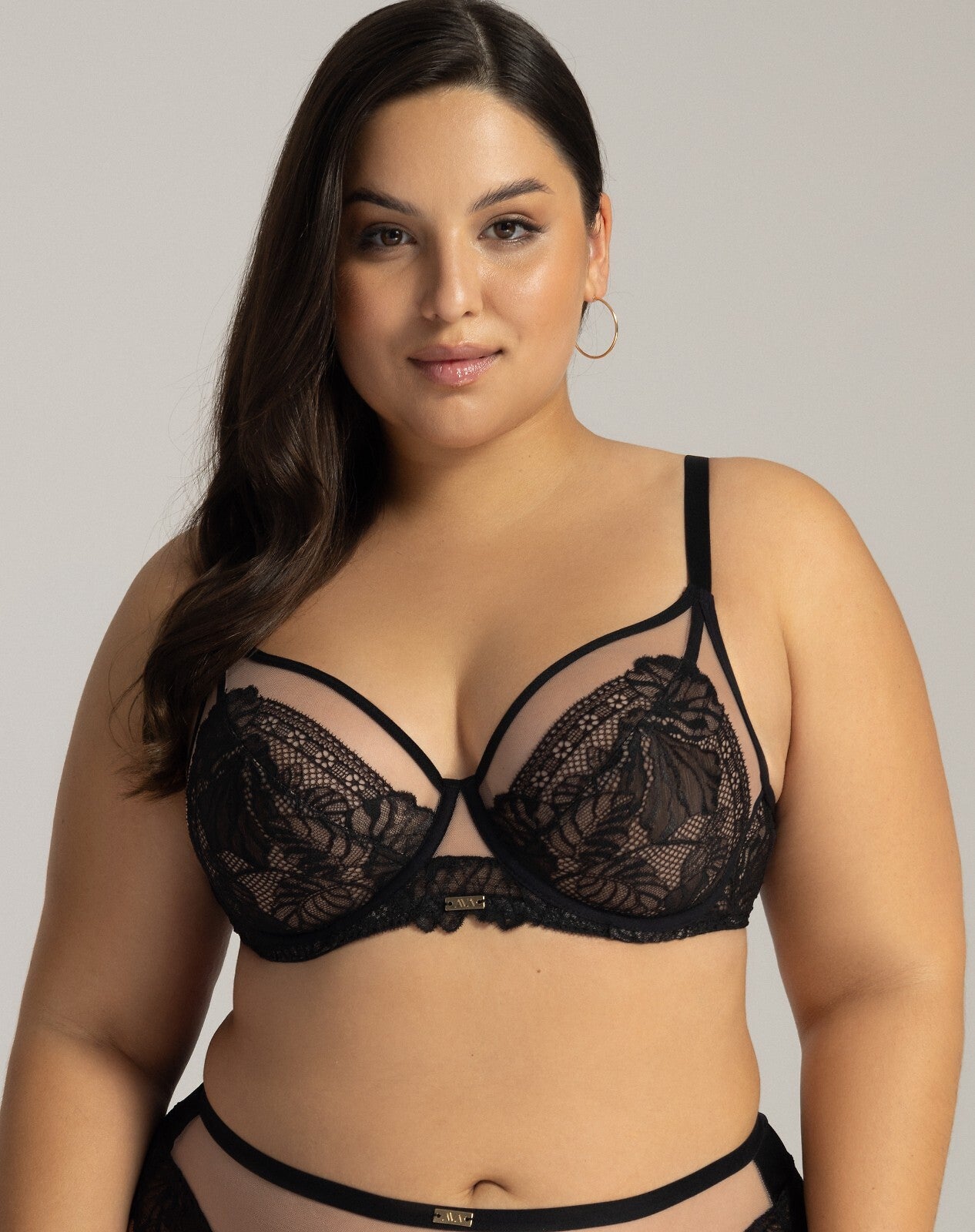 3-Biustonosz soft bralette Ava 2146 black-3