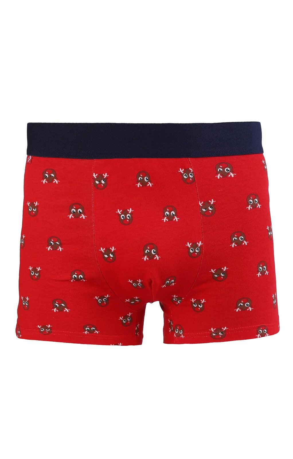 3-Set natalizio per uomo composto da boxer e calzini decorati con allegri motivi natalizi, perfetti per un tocco di spirito festivo.