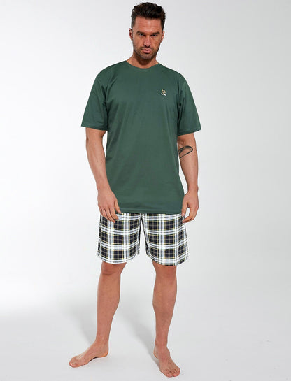 Men's Short Cotton Pyjamas - Nature 3