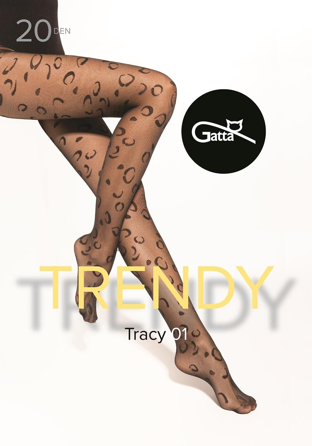 2-Rajstopy Gatta Trendy Tracy wz.01 20 den 2-4 nero-2