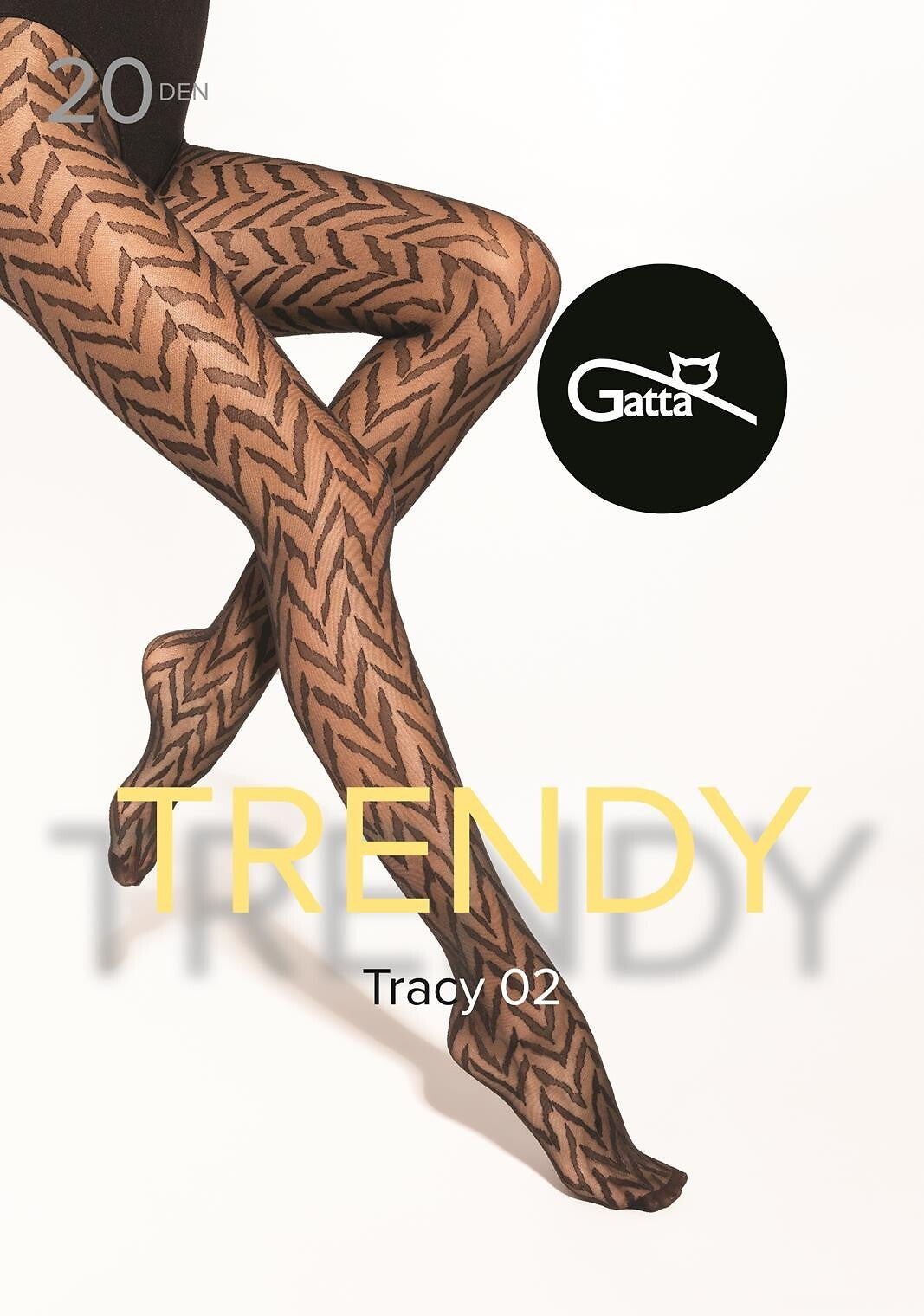 2-Rajstopy Gatta Trendy Tracy wz.02 20 den 2-4 nero-2