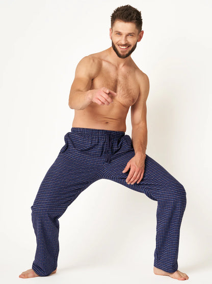 Pantalón de pijama de franela para hombre - GORDON