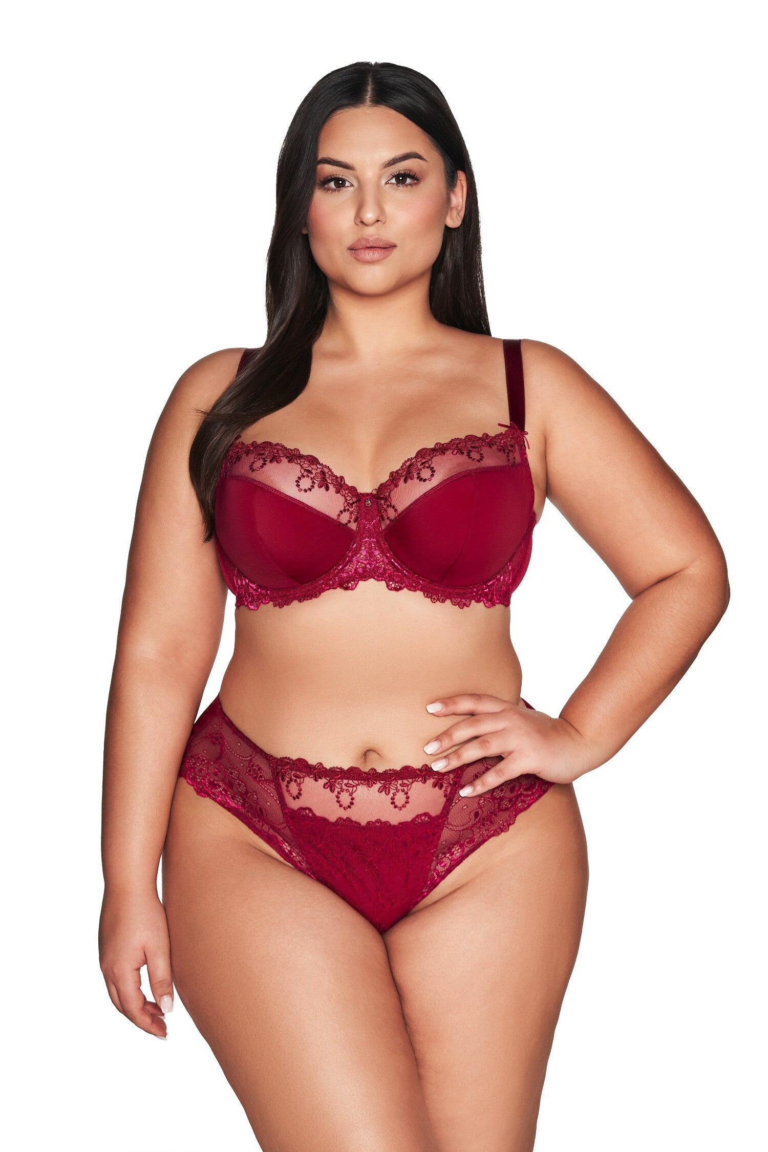 Slip brasiliano - Ruby - Lullaby Lingerie