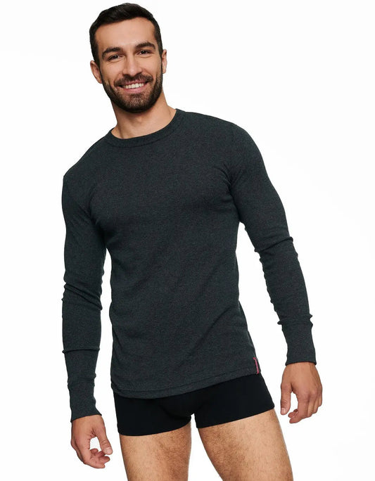 T-shirt uomo manica lunga in 100% cotone - 2149 - Colore