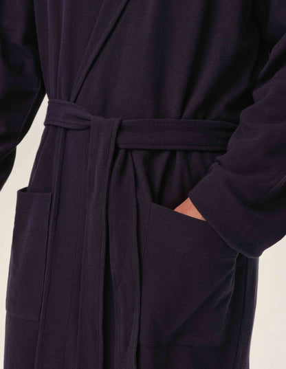 Men's Pure Cotton Dressing Gown - 41936 Home