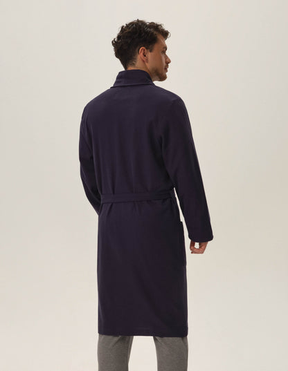 Men's Pure Cotton Dressing Gown - 41936 Home