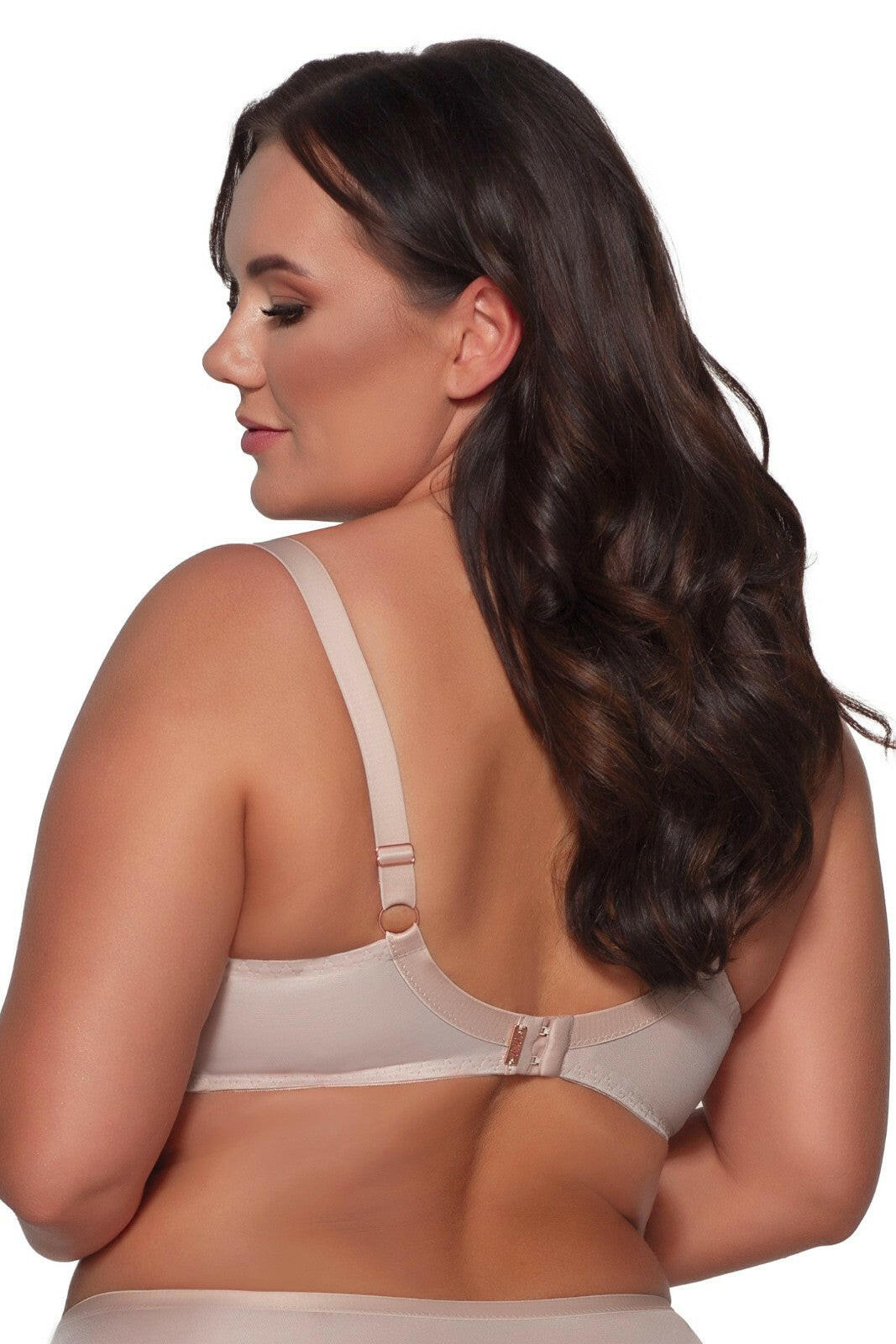 Reggiseno semi soft con ferretto - YASMIN - Beige maxi - 2105.