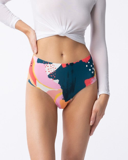 Slip donna brasiliano taglio laser ultrapiatto - Simple Classic Tutti Frutti.