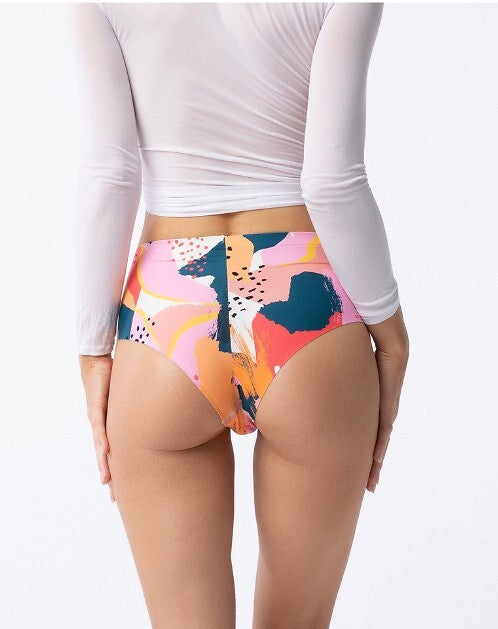 Slip donna brasiliano taglio laser ultrapiatto - Simple Classic Tutti Frutti.